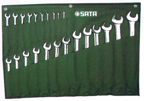 SATA 09027 Combination Wrench Set 23pc, 6mm-32mm, Metric, 7kg, - Click Image to Close